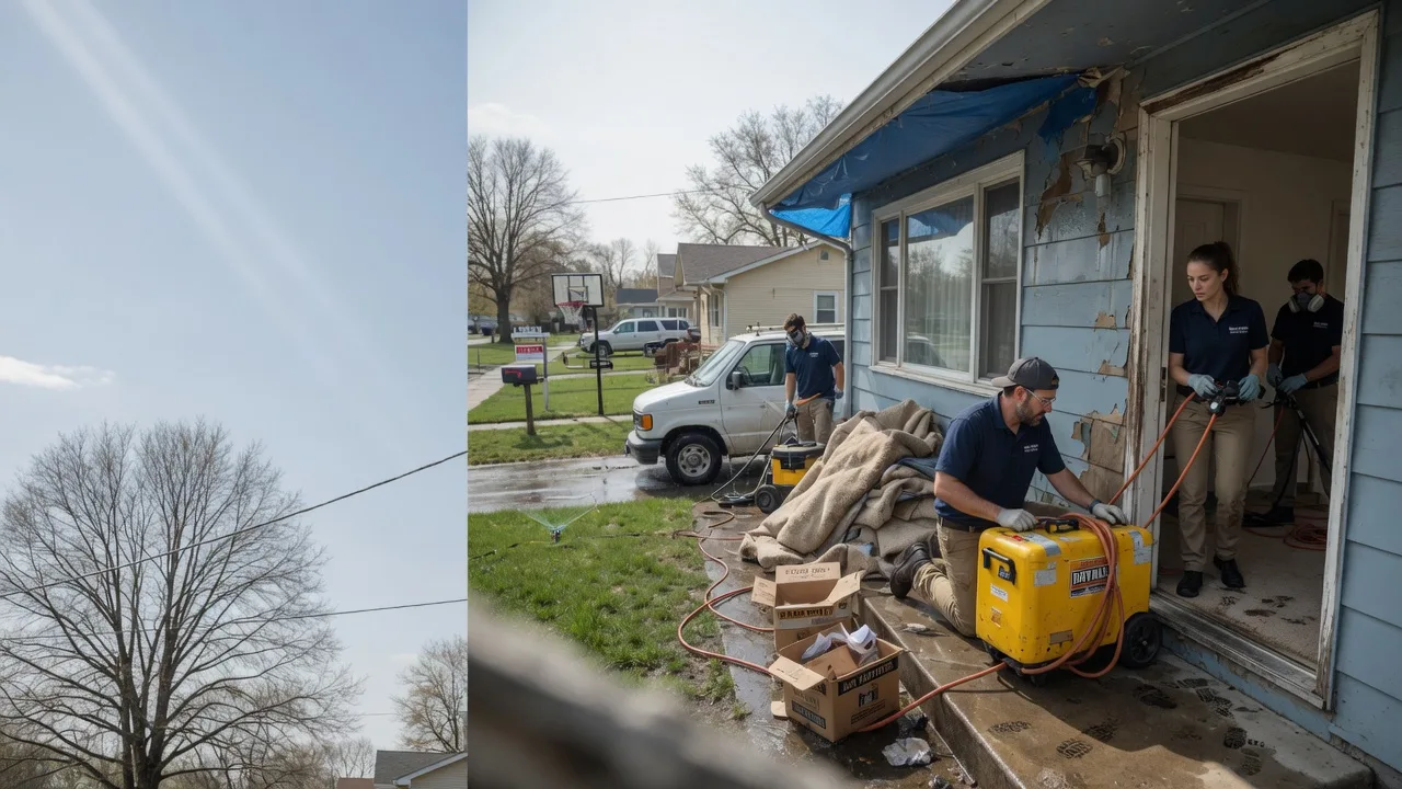 Basement Flood Cleanup in Bloomer, WI near me